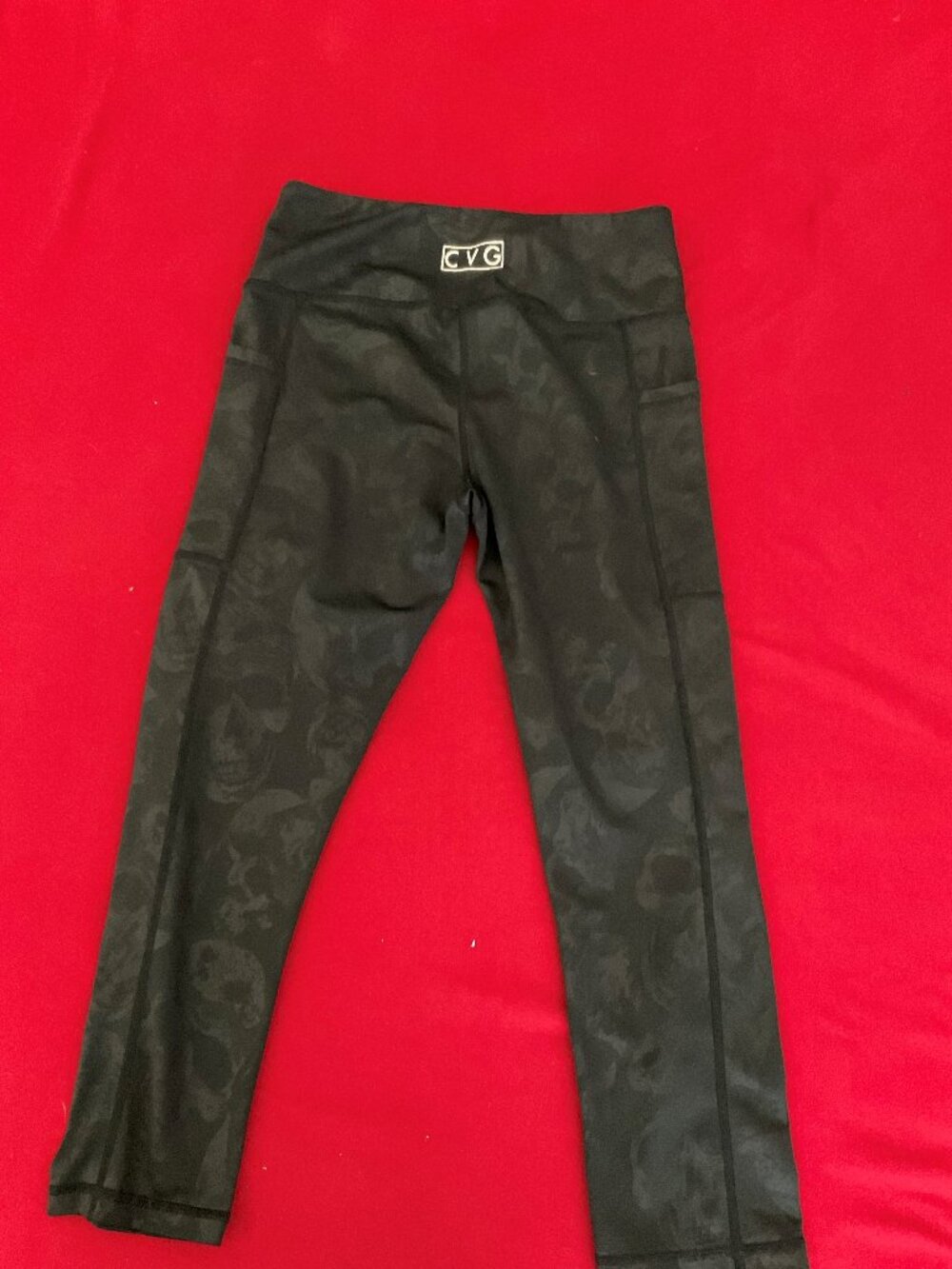 CVG 3/4 Skull Leggings